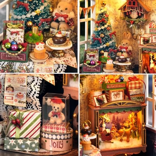 3D Wooden Puzzle Bookshelf Insert - Library of Books 1:24