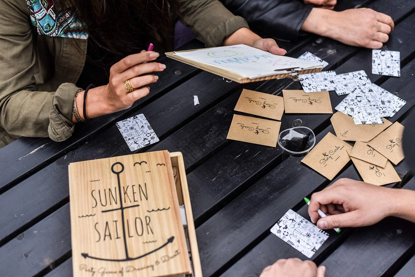 Sunken Sailor - Adult Party Game Drawing and Deceit