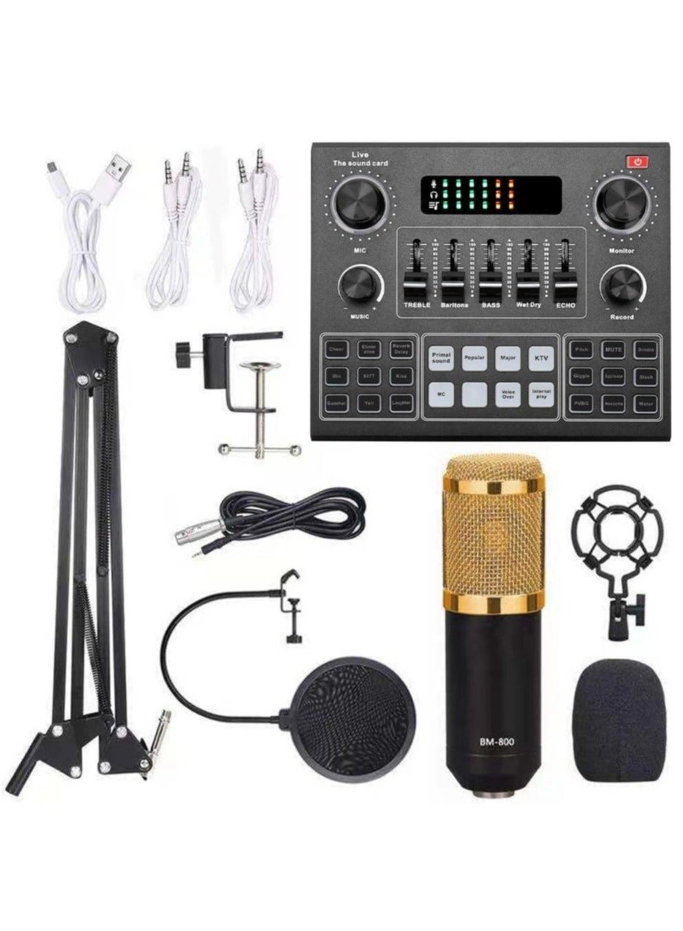 Live V9 + BM800 Wired Microphone Kit