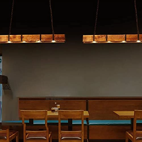 Solid Wood Postmodern Light Luxury Chandeliers - GU10 4 Heads 100*100cm