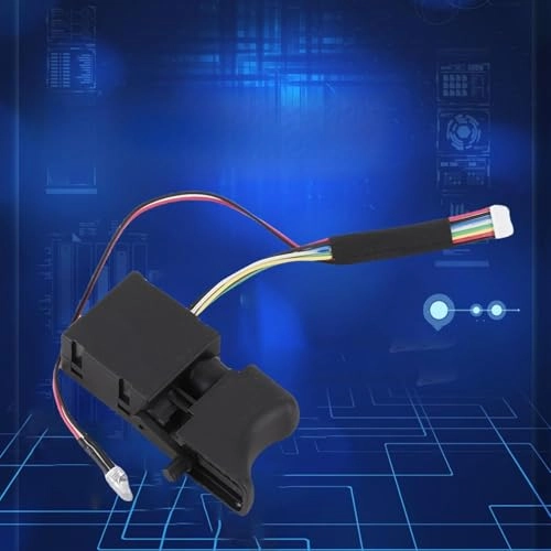 Electric Drill Switch - Black Speed Control