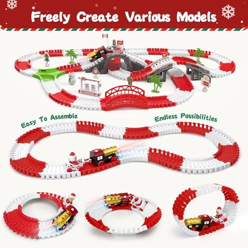 Christmas Track Toy Set - 262 PCS