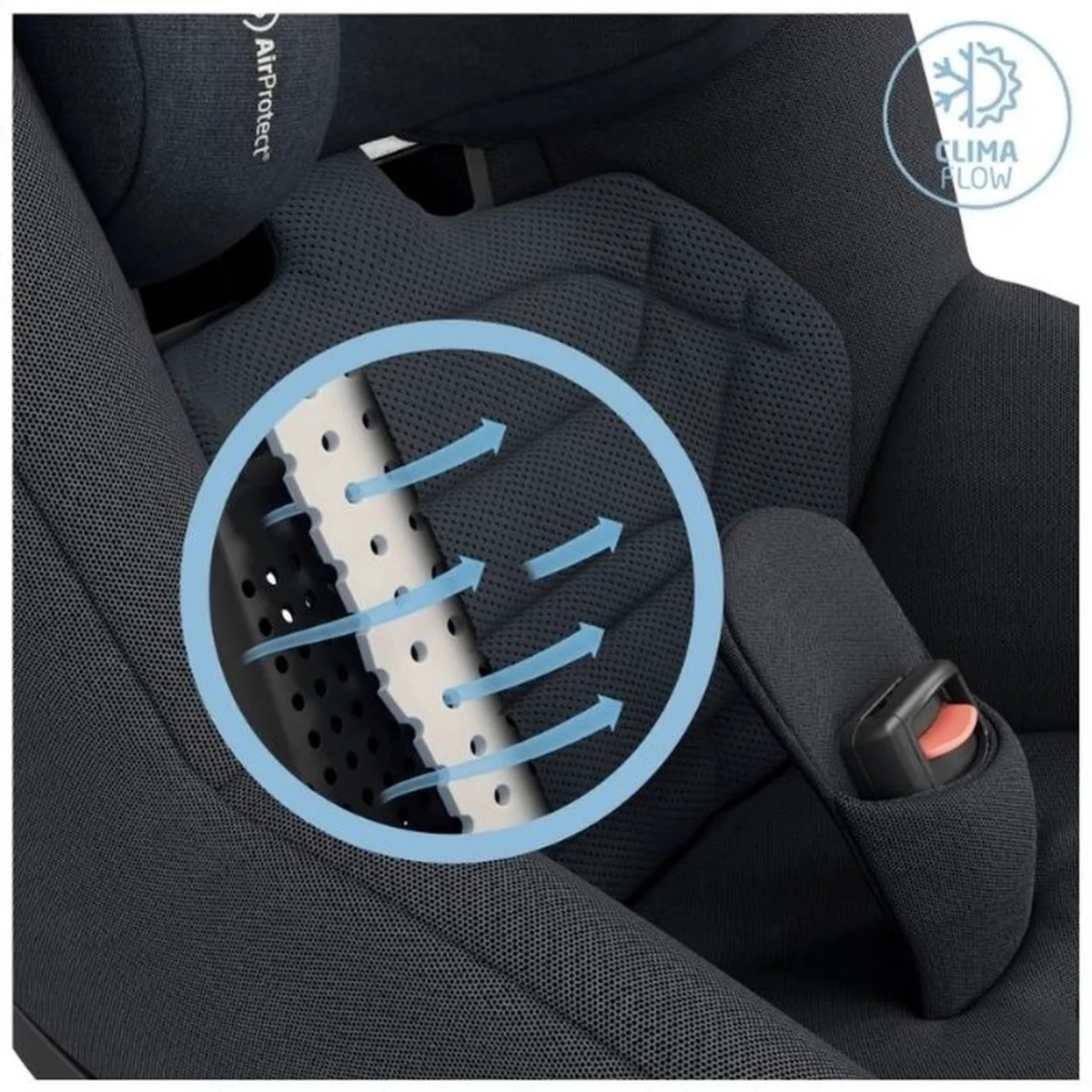 Pearl 360 Pro - Authentic Black 360° rotation 5 recline positions