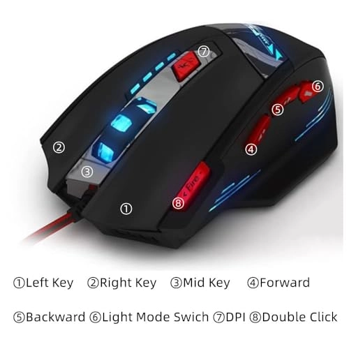 T90 Gaming Mouse - Wired