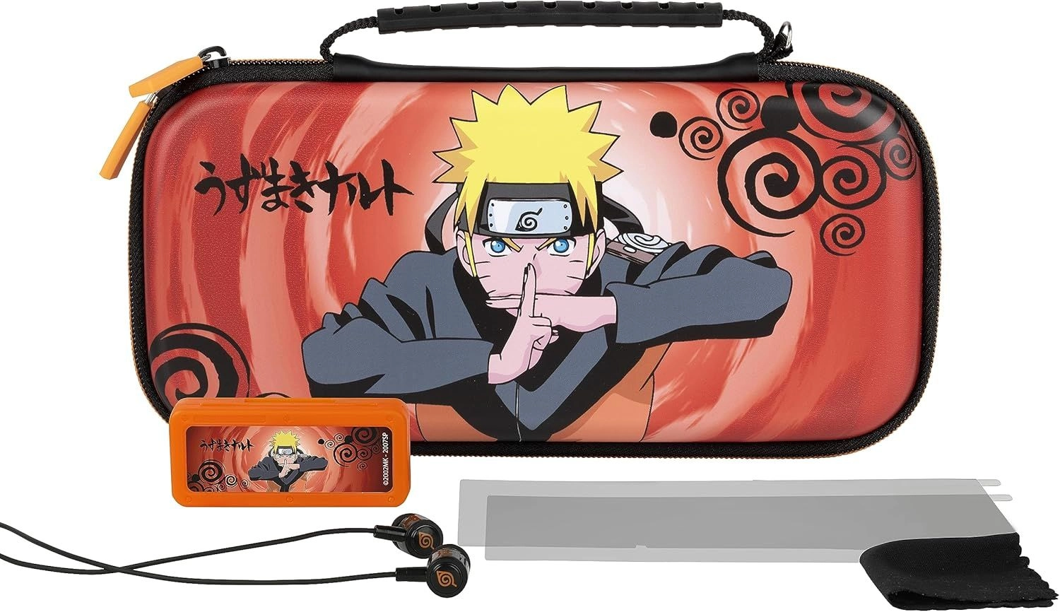 Konix Naruto Starter Kit - Switch Travel Case Orange