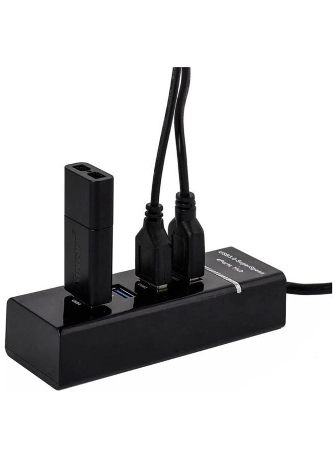 4 Ports HUB - USB 3.0 5Gbps LED