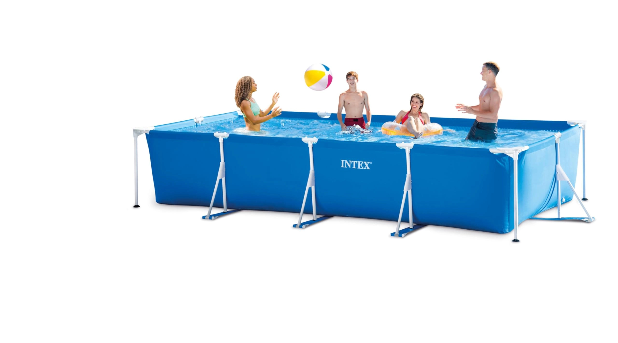 Intex Rectangular Frame Pool Set - 7.1 Cubic Metres