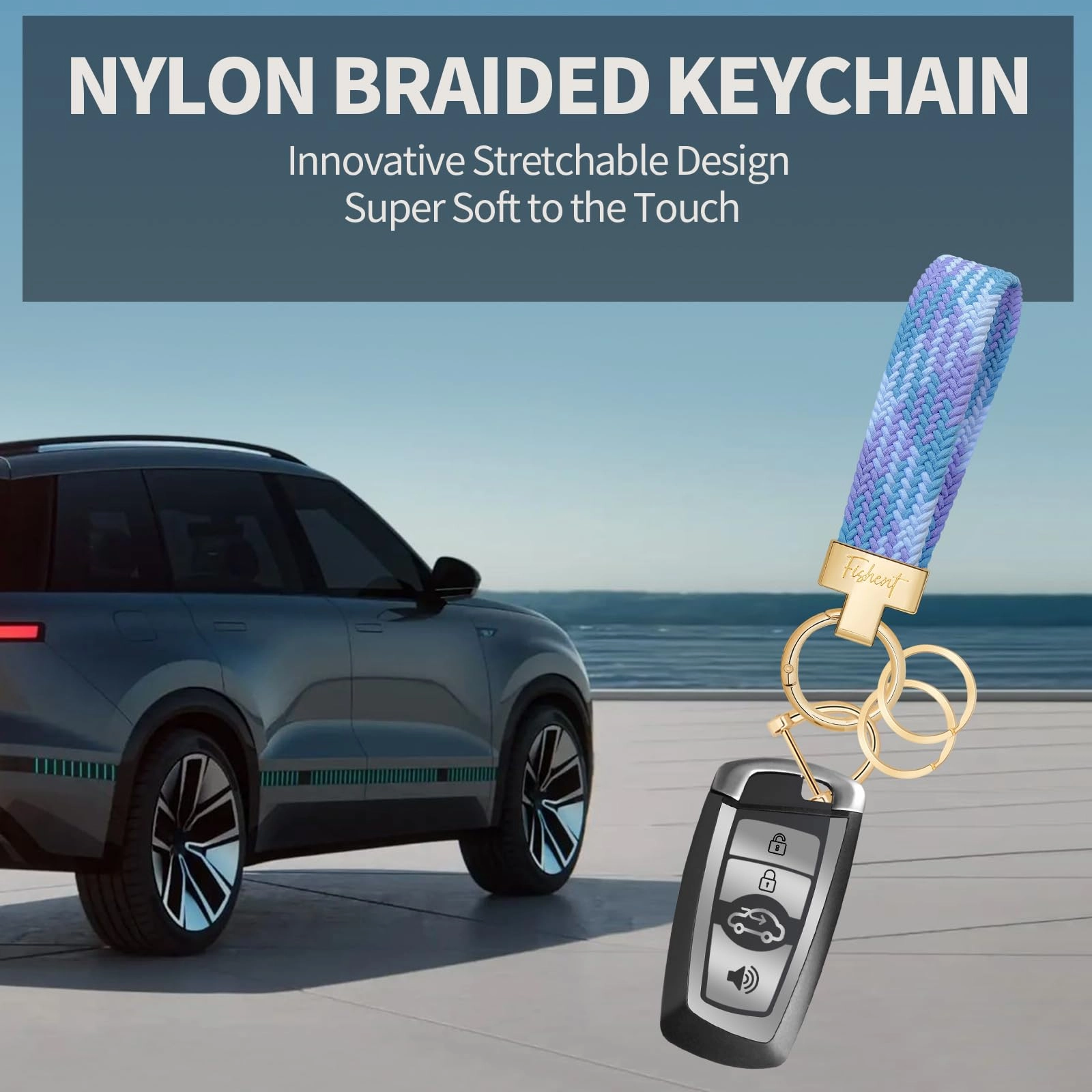 Stretchy Car Keychain - Fun