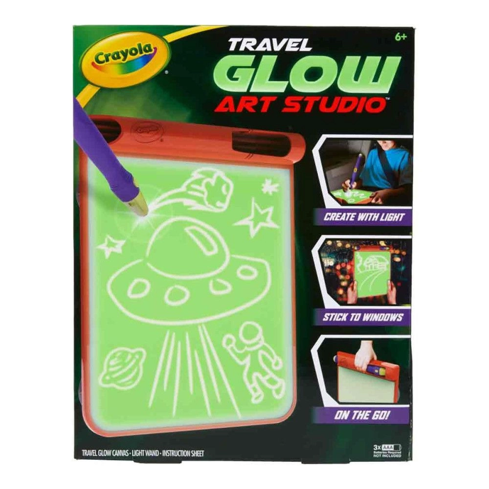 Crayola Travel Glow Art Studio - Light Wand