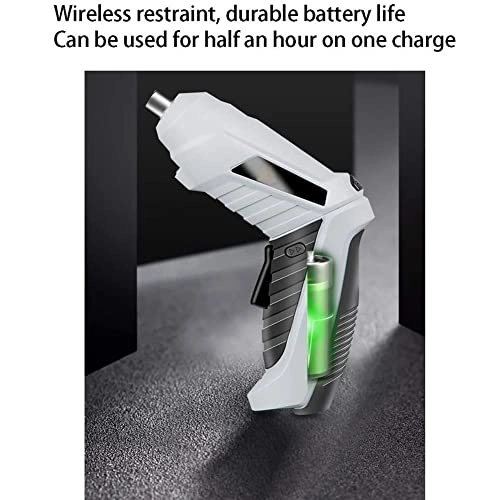 Cordless Electric Screwdriver - 5N·M MAX Rechargeable USB Charging