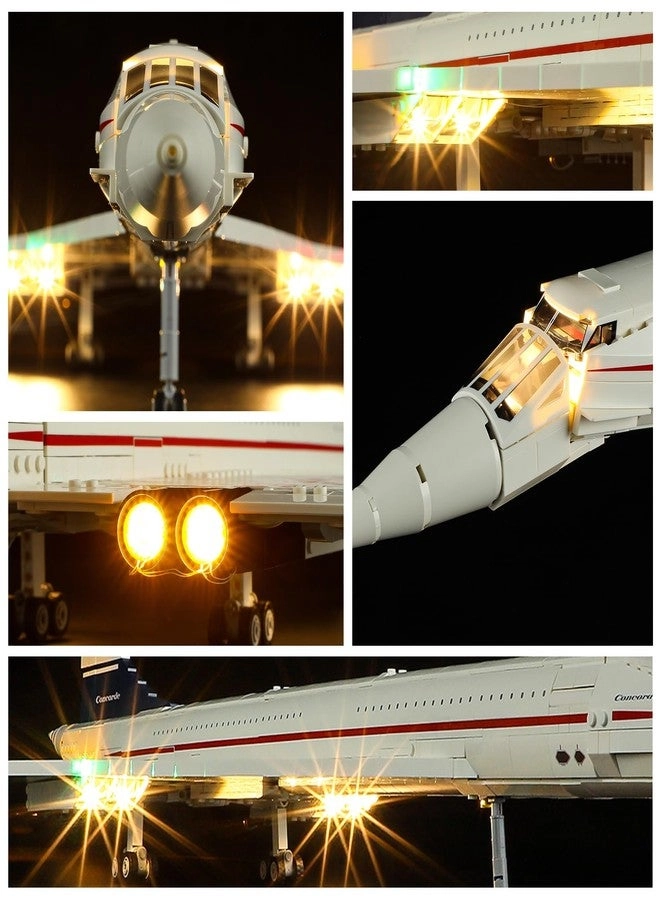 LED Light for LEGO 10318 Icons Concorde