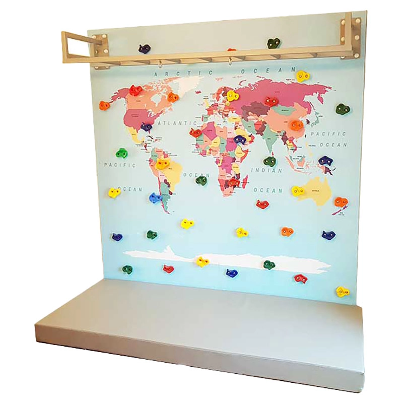 Climbing Wall - Mountain Graphic Monkey Bars 2 Panel