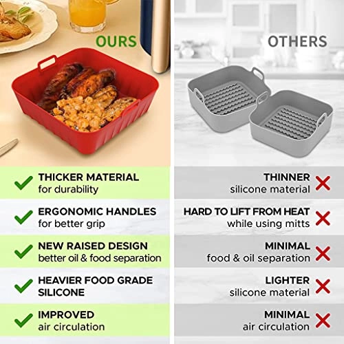 Air Fryer Silicone Baking Tray - Silicone