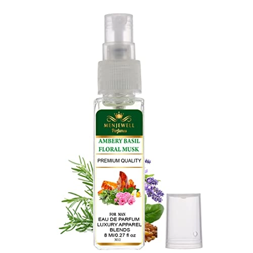 Ambery Basil Floral Musk Eau de Parfum - 8ml Pack