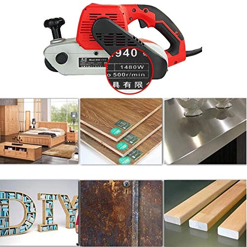 Portable Belt Sander - 4-inch 1480W