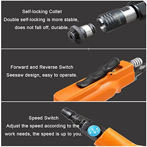 Pneumatic Tapping Machine - 700-2000RPM 6 Chucks