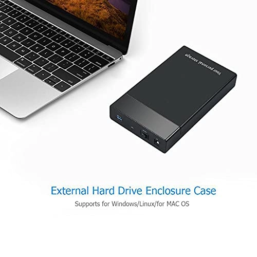 Hard Drive Enclosure - 2.5Inch 3.5Inch SSD HDD