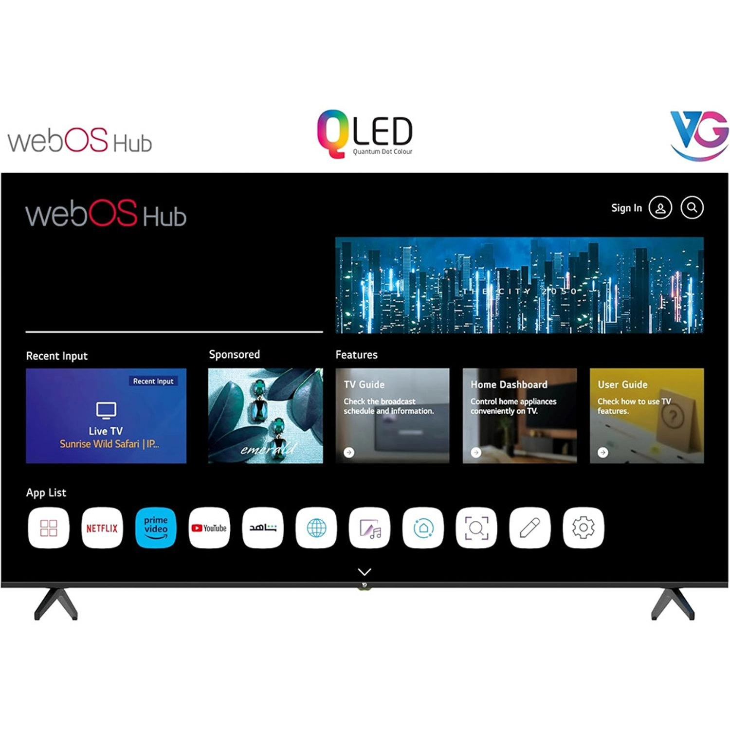 VGQLED85WOU - 85 Inches