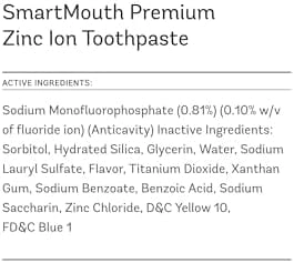 Premium Fluoride Toothpaste 6 oz, 5-Pack