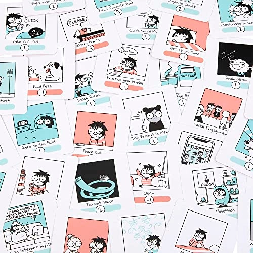 Sarah's Scribbles Procrastination - Card Game (French)