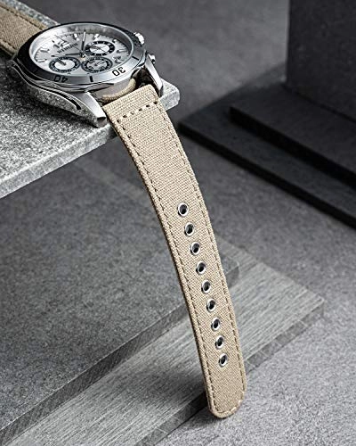 Watch Bands - 20mm 22mm Cotton Canvas