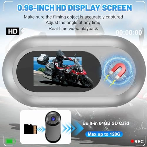 Mini Body Camera - 1080P 64GB