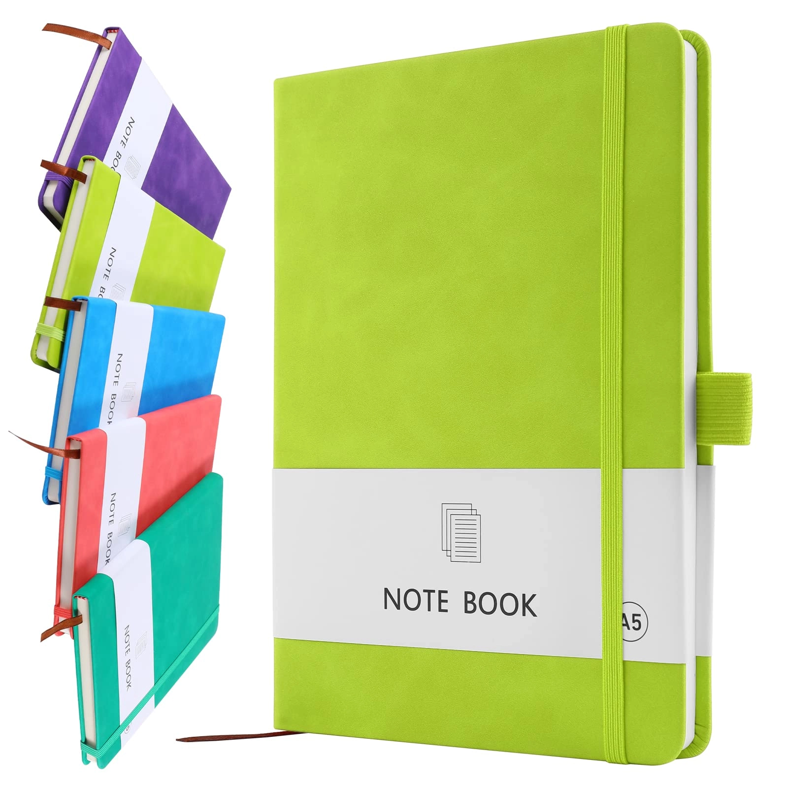 Notebook A5 Hardcover - Lined 200 Pages