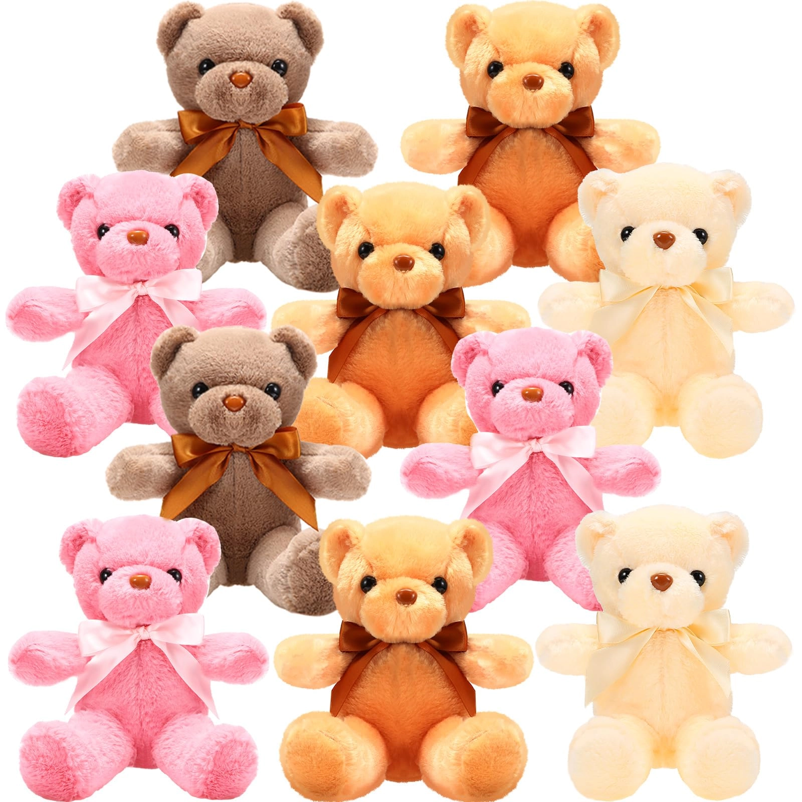 Skylety Teddy Bears - 10 Pcs 12 Inch