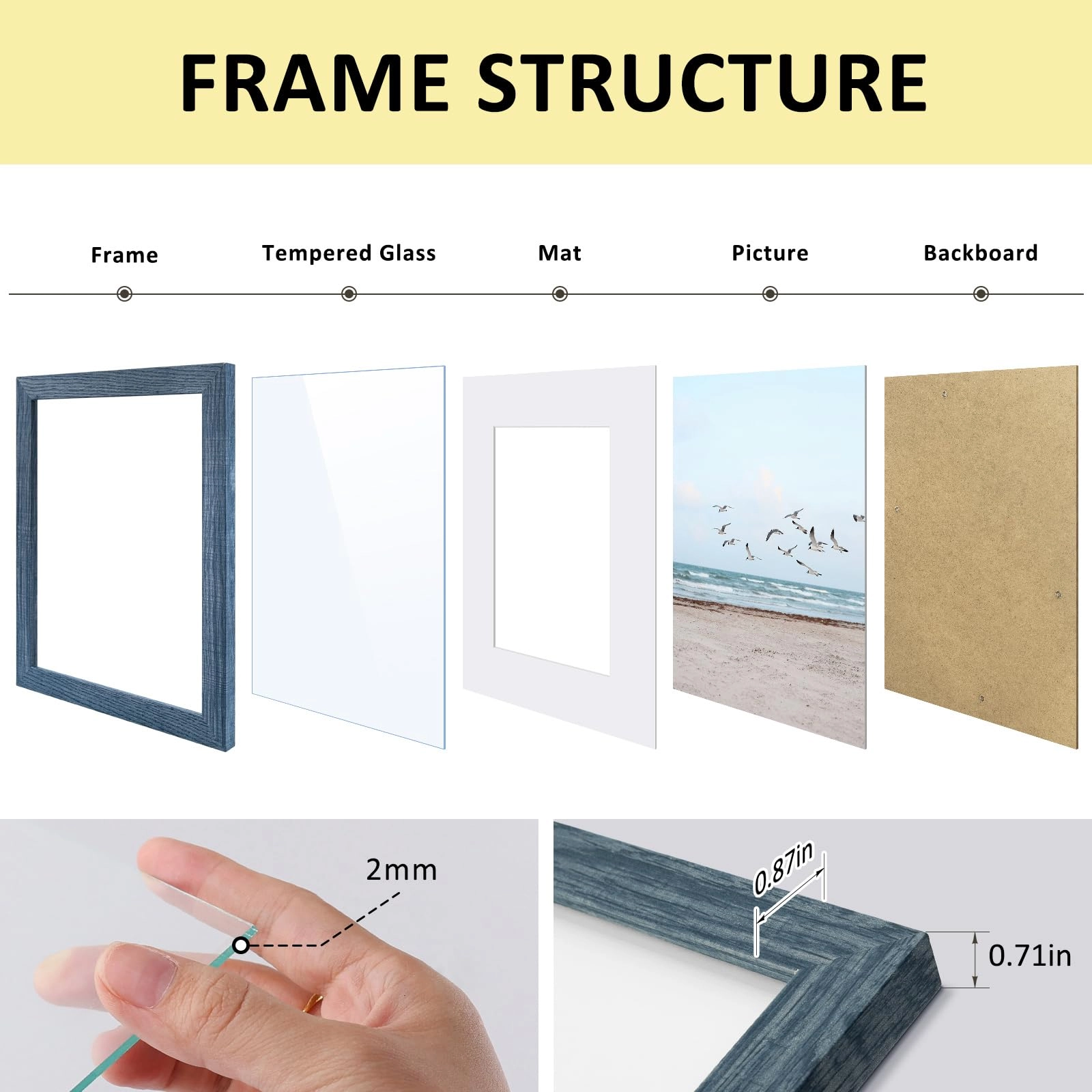Single Picture Frame - 8x10 1