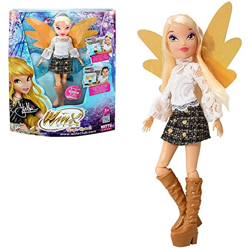 Stella Magic Reveal Doll - 23.0 cm plastic Interchangeable Wings Ages 4+