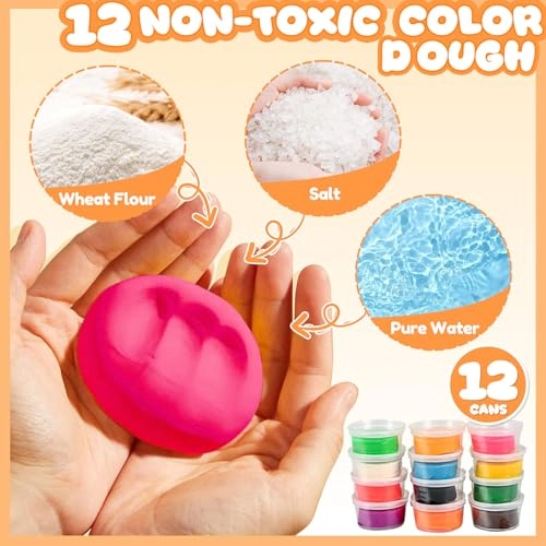 Color Dough Tool Set - Multicolor Plastic