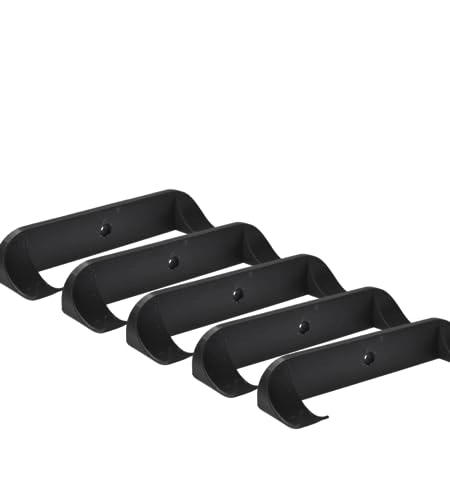 Collectible Car Display Wall Mount - Black 5-Pack Compatible with Lego Speed Champions