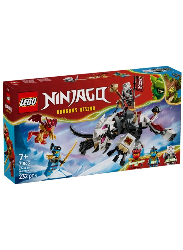 NINJAGO Zilvar and Grimtak the Dragon Beast