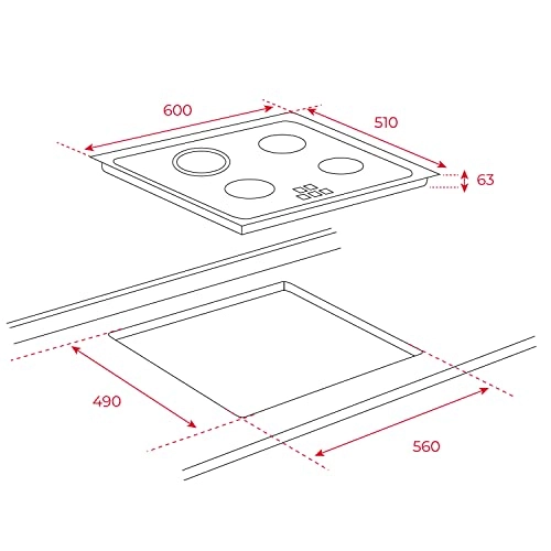 VITROCERAMICAS TB6315 Ceramic hob