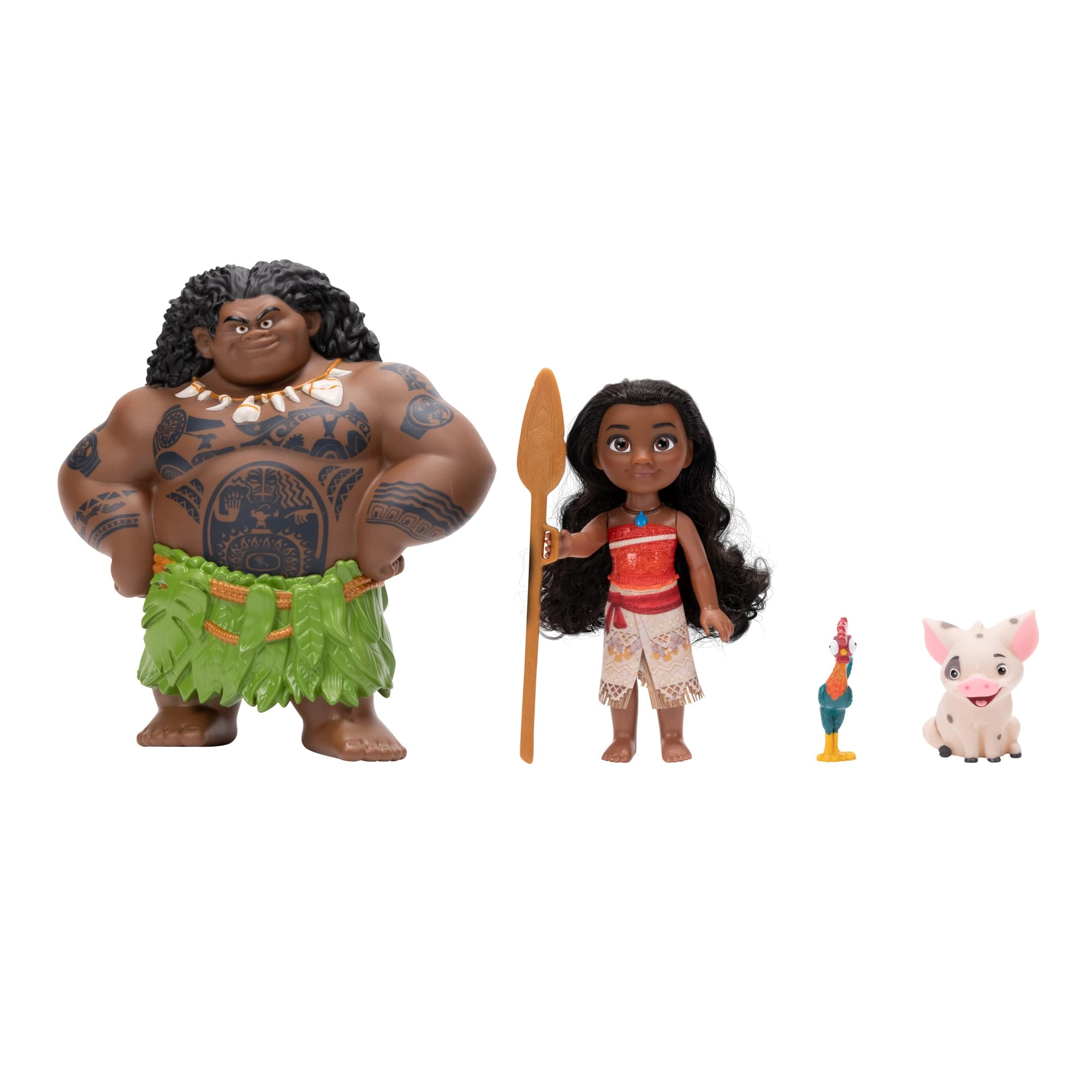 Moana - 15.24 cm + Maui - 20.32 cm Ages 3+