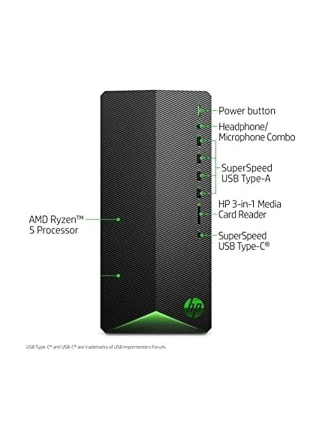 Pavilion Gaming Desktop - Ryzen 5 5600G 8GB 512GB