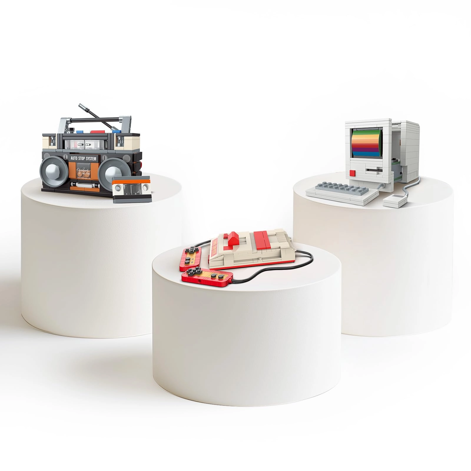 NUTCRACKER Game Console Computer Radio Building Set - 552 pcs