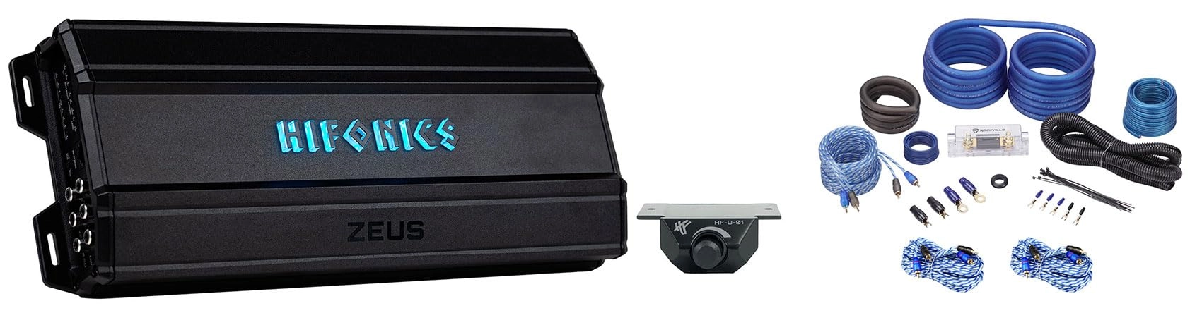 Hifonics ZD-1750.5D + RWK21 + RTR172 - Class D 5 Channels 1750W