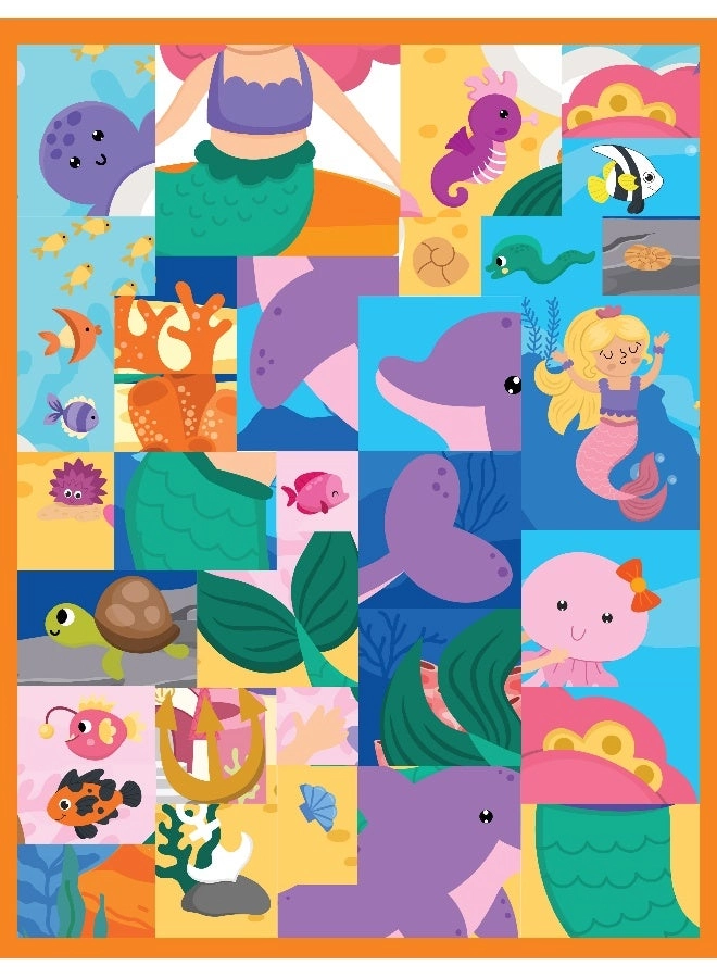 Pixel Sticker Activity - Curious Mermaid