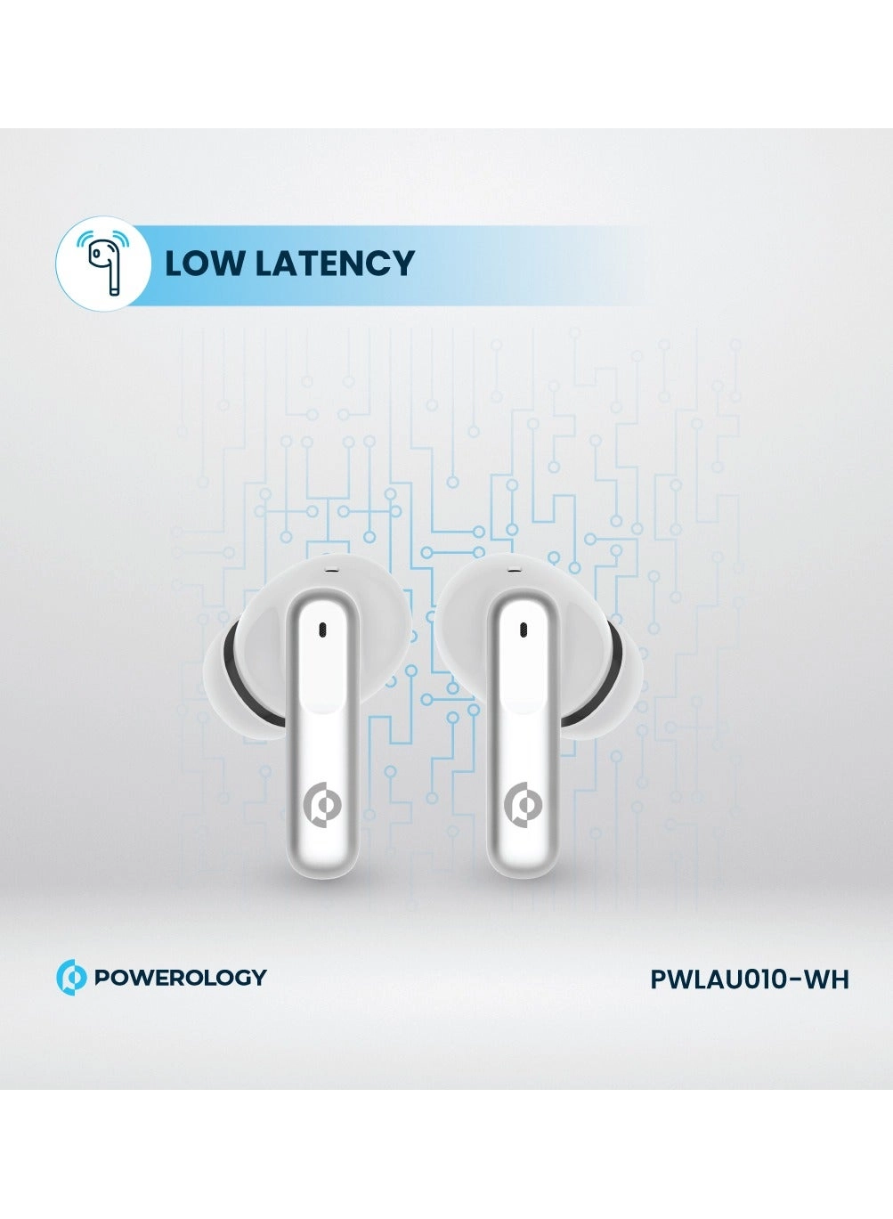 Hybrid ANC+ENC 6Mic Earphone Wireless Earphone