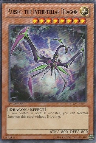 Yu-Gi-Oh! Parsec, the Interstellar Dragon LTGY-EN015 - Lord of the Tachyon Galaxy 1st Edition Common