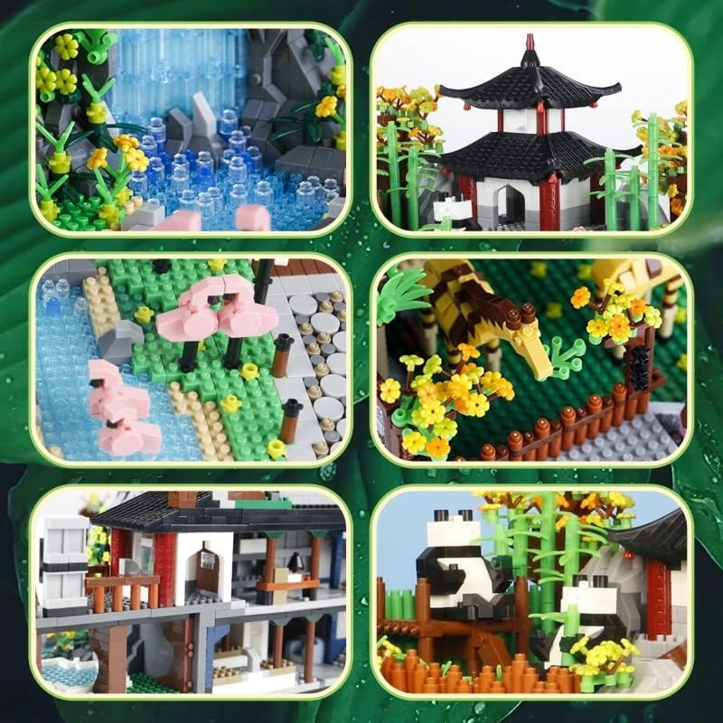 Micro Blocks - City Zoo Animals 5000 pcs