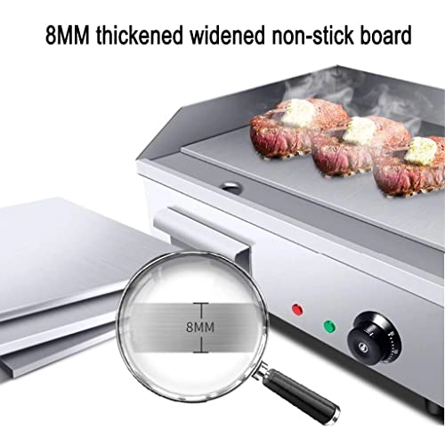 Electric Countertop Griddle - 636*365*9mm/25*14.37*0.35 cm