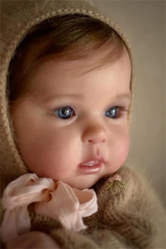 Reborn Baby Doll - 20 Inch Silicone Vinyl Girl Ages 3+