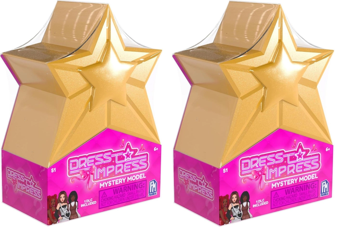 UCC Distributing Dress to Impress Mystery Models Dolls - Wave 1 Gold 2-Pack Bundle