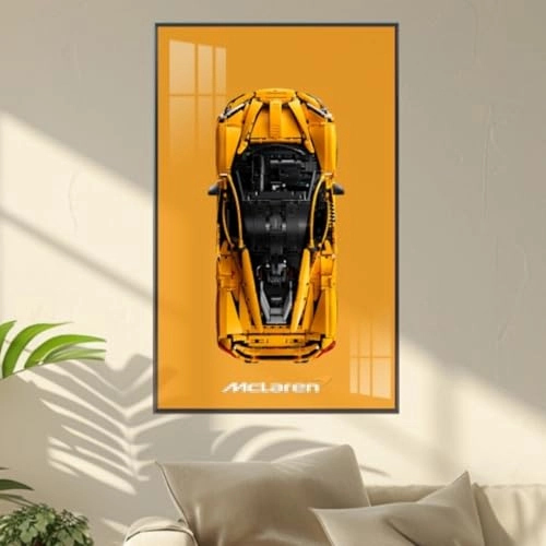 LE-GO Display Wall Mount (42172) - 50 x 80 x 4 cm Acrylic G