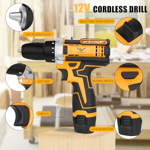 Cordless Drills - 1.3 Amp Hours