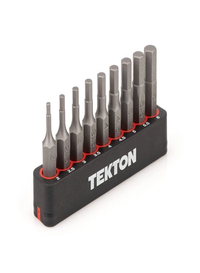 TEKTON Hex Bit Set - 9-Piece 2-6 mm