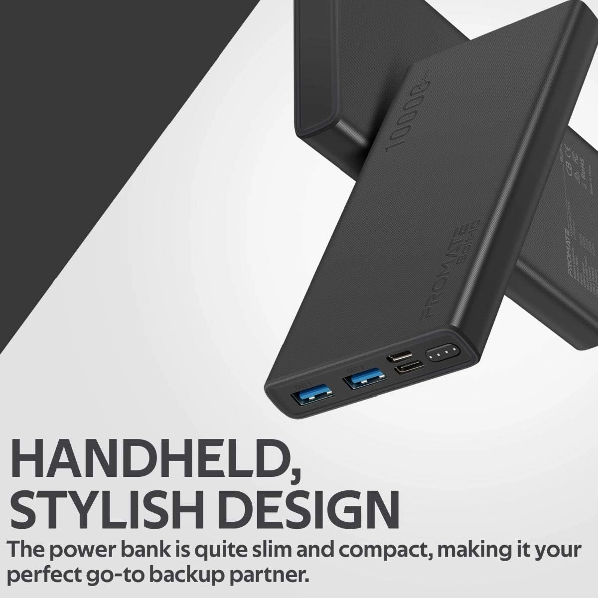Bolt-10Pro - 10000mAh Fast charging Dual USB-A USB-C