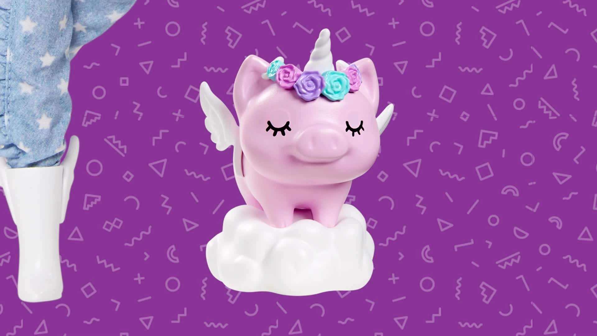 Barbie Extra Doll - 15 piece(s) Pet Unicorn-Pig Ages 3+